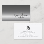 プロデューサーエンターテイメントフェイクシルバー 名刺 (正面/裏面)