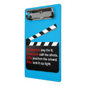 プロデューサー向け映画フィルムクルーパン ミニクリップボード (アングル2)