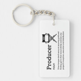 プロデューサー定義 – フィルムメーカー キーホルダー