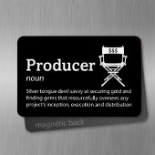 プロデューサー定義 – Film maker 4" x 6" Flex マグネット