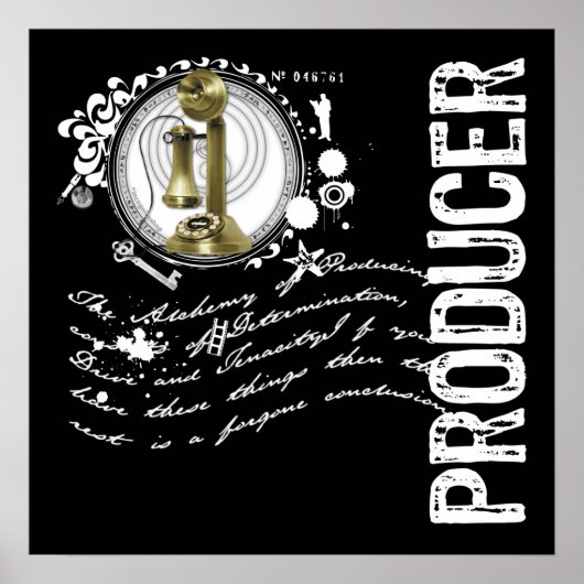 プロデューサー錬金術 ポスター (正面)