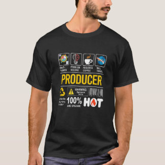 プロデューサ数々のタスクの皮肉ジョブプライド誇りを持った製品 Tシャツ