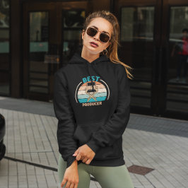 プロデューサ最高のー-レトロ パーカ