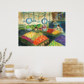 プロデュースのポスターの世話(Pike Place Market) ポスター (キッチン)