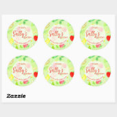 プロデュース製品ラベルの庭から ラウンドシール (シート)