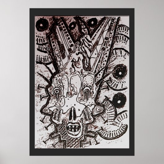 プロトタイプの悲鳴 ポスター (正面)