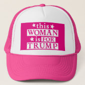 プロトランプ – この女性はトランプ帽のためだ キャップ (正面)
