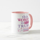 プロトランプ – TRUMP Mugの女性 マグカップ (正面右)