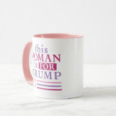 プロトランプ – TRUMP Mugの女性 マグカップ (正面左)