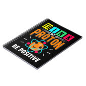 プロトンおもしろいユーモア物理学者 ノートブック (左側)