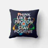 プロトンみたいに考えよう 面白い科学の名言 クッション (裏面)