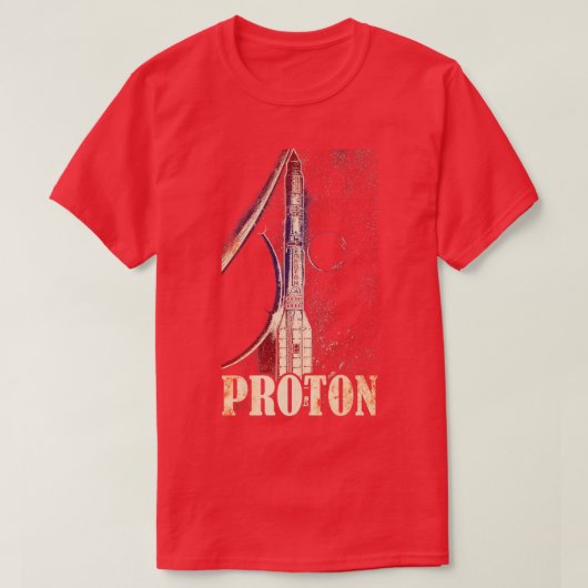 プロトンロケット Tシャツ (デザイン正面)