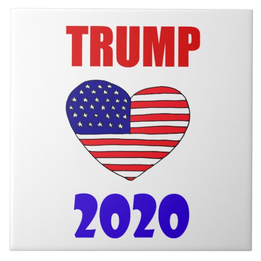 プロドクールナルドトランプ2020大統領 タイル (正面)