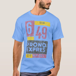 プロノエクスプレスルーマニアのマッチボックス文字タイポグラフィグラ Tシャツ