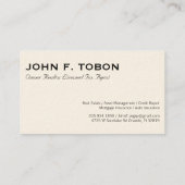 プロバイダーのエリートグループ 名刺 (裏面)