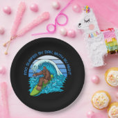 プロバイデイ、神話バイナイトサーフィンビッグフット ペーパープレート (パーティー)