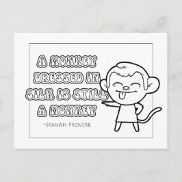 プロバスペインのブ着色はがき ポストカード