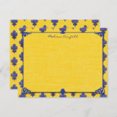 プロバフランスのンサルパーソナライズされたノートカード ノートカード (正面/裏面)