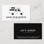 プロバポップ・アートのイン 名刺 (正面/裏面)