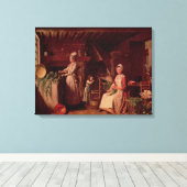 プロバンカルキッチン キャンバスプリント (インサイチュ (ウッドフロア))