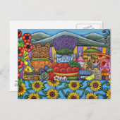 プロバンスの郵便はがきの味 ポストカード (正面/裏面)