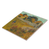 プロバンス1888年のフィンセント・ファン・ゴッホ|の農家 タイル (側面)