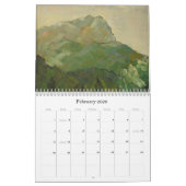 プロバンス2013年の年 カレンダー (2月 2026)