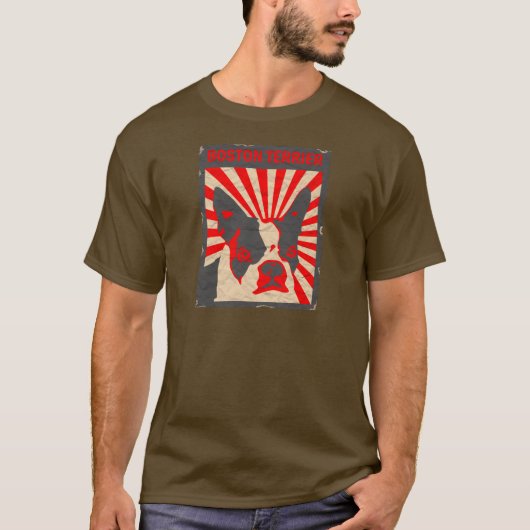 プロパガンダのボストンテリア Tシャツ (正面)