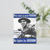 プロパガンダポスターはがき ポストカード (スタンド正面)