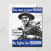 プロパガンダポスターはがき ポストカード (正面/裏面)