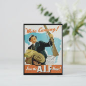 プロパガンダポスターはがき ポストカード (スタンド正面)