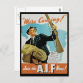 プロパガンダポスターはがき ポストカード (正面/裏面)