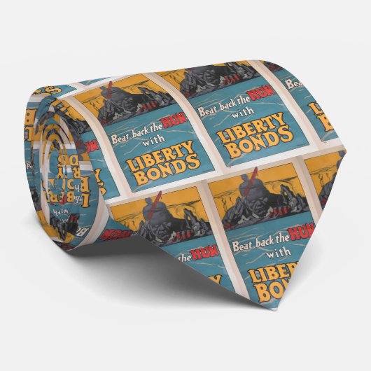 プロパガンダポスターは"打ちましたフン族"を ネクタイ (ロール)