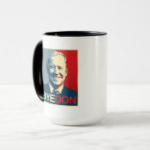 プロパガンダポスター – BYE DON マグカップ (正面左)