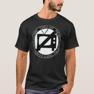 プロパガンダ機械- Tシャツを離れてあなたのTVを回して下さい Tシャツ