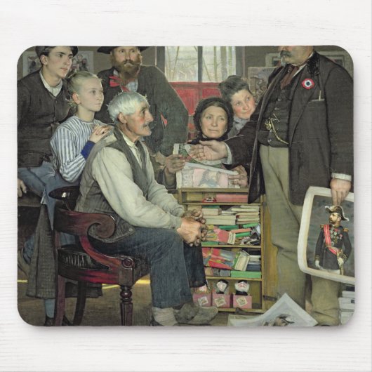 プロパガンダ1889年 マウスパッド (正面)