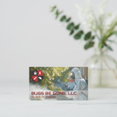 プロパティをスプレーする駆除剤 名刺 (スタンド正面)