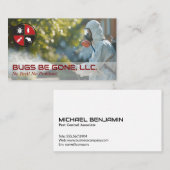 プロパティをスプレーする駆除剤 名刺 (正面/裏面)