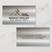 プロパティアーキテクチャ | 金属屋根スタイル 名刺 (正面/裏面)