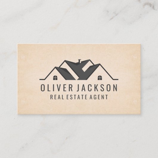 プロパティハウス実在エステートロゴ 名刺 (正面)