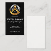 プロパティロゴ |実在財産 名刺 (正面/裏面)