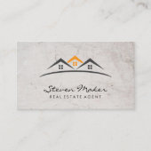 プロパティ管理 | 不動産仲介業者剤 名刺 (正面)