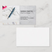 プロパティ管理 |不動産実在代理業者 |ブローカー 名刺 (正面/裏面)