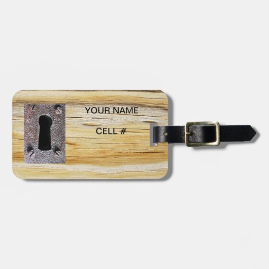 プロパティ荷物タグ ラゲッジタグ (正面横)