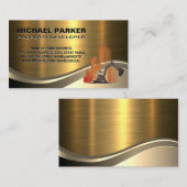 プロパティ開発者ロゴ |建築車 名刺 (正面/裏面)