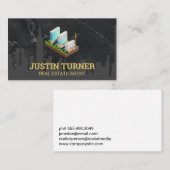 プロパティ開発者 | エテ実在ート建築 名刺 (正面/裏面)