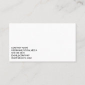 プロパティ開発者 | 建築車 名刺 (裏面)