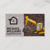 プロパティ開発者 | 建築車 名刺 (正面)