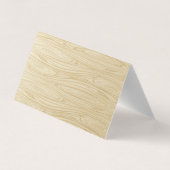 プロパティ開発者 |木材のブループリント 名刺 (裏面)