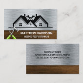 プロパティ | ハンドツール | 大工 名刺 (正面/裏面)